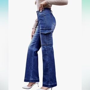 Flare cargo Jeans size L